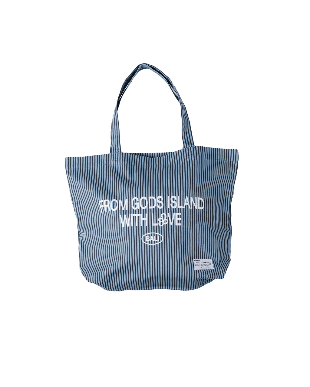 TOTEBAG GODS ISLAND STRIPE