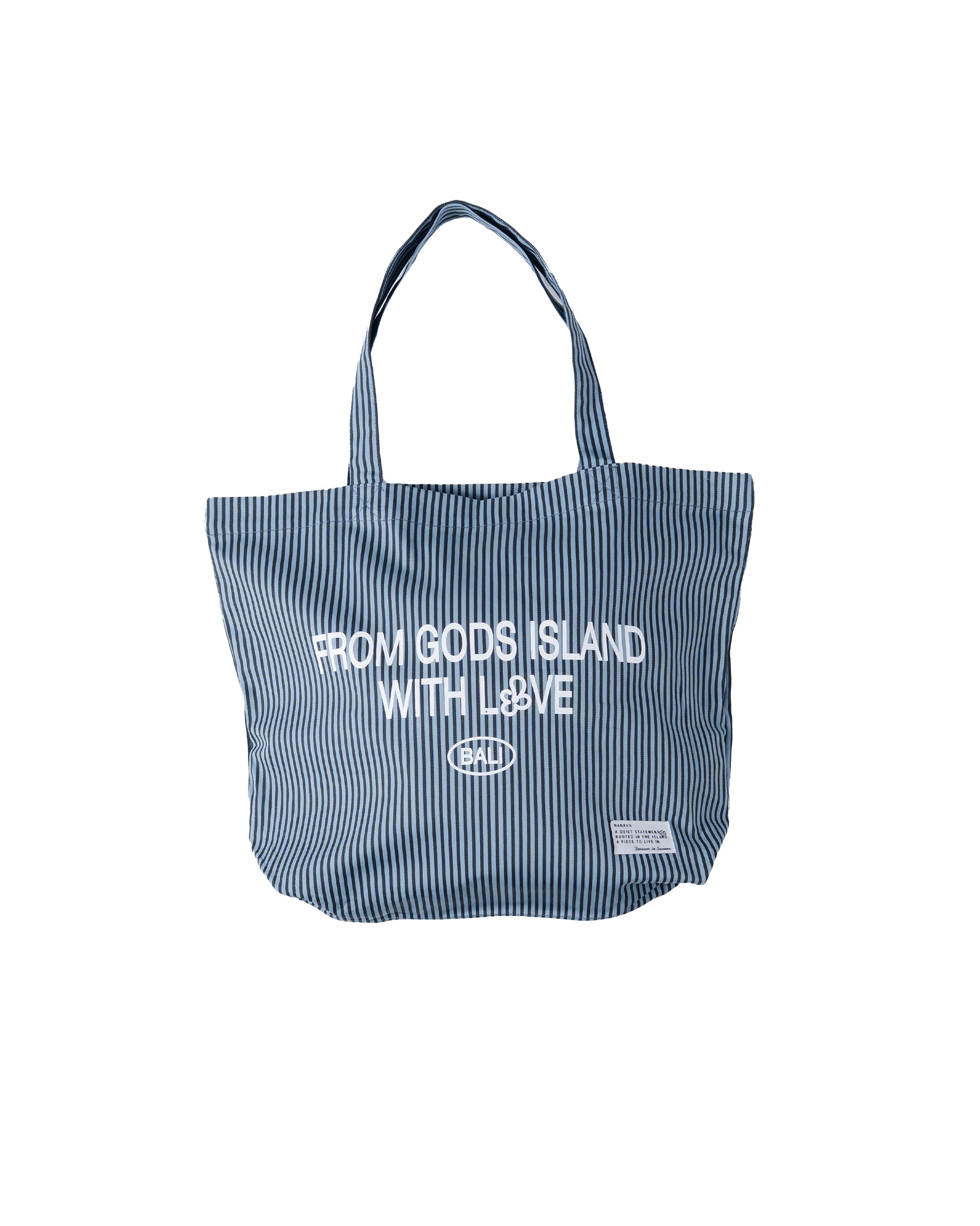 TOTEBAG GODS ISLAND STRIPE