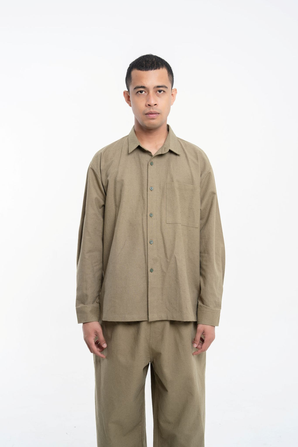 KAYO LONG SHIRT OLIVE