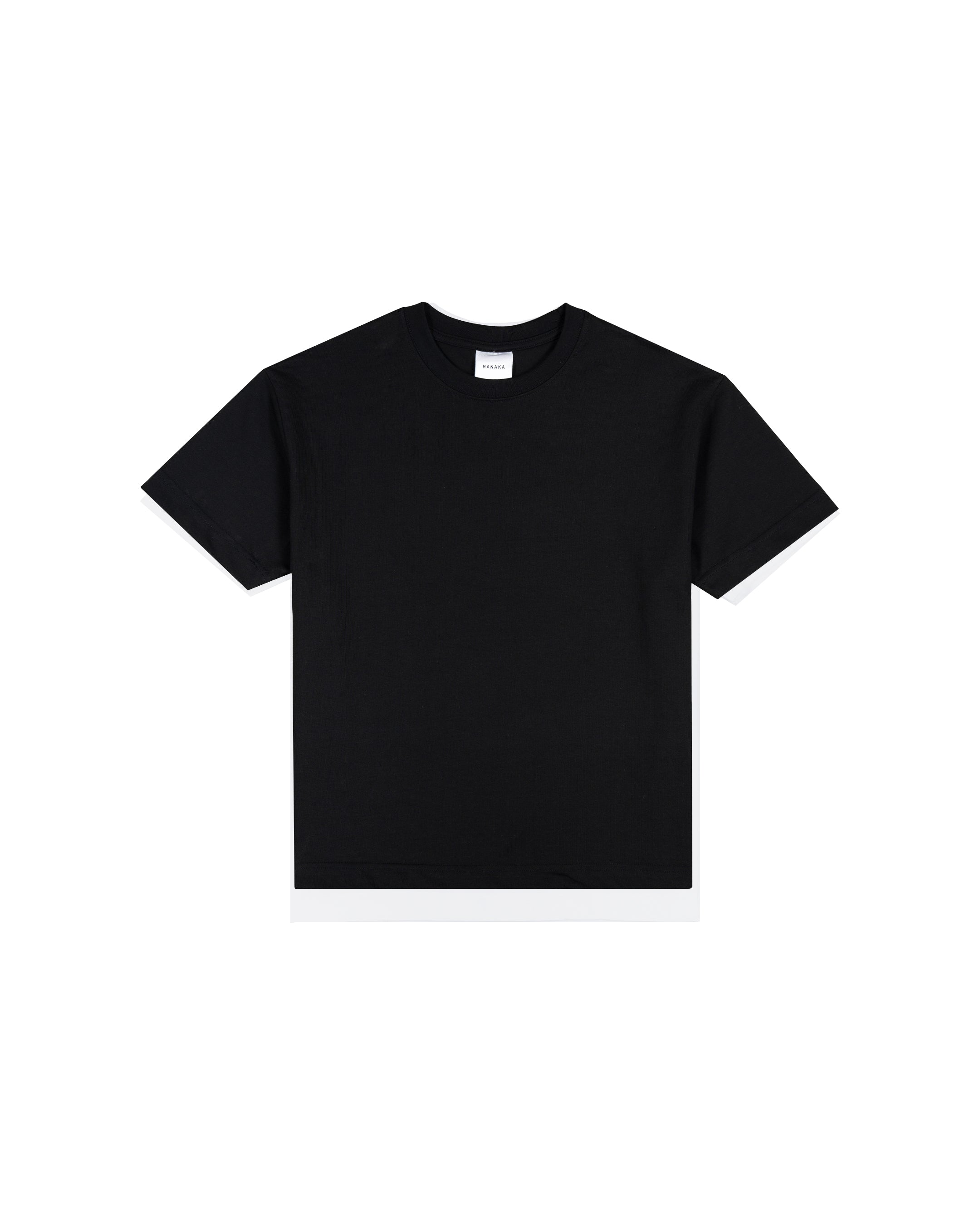 FITTED TEE BLACK