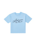 WOMEN TEE LOVE FROM THE ISLAND BLUE