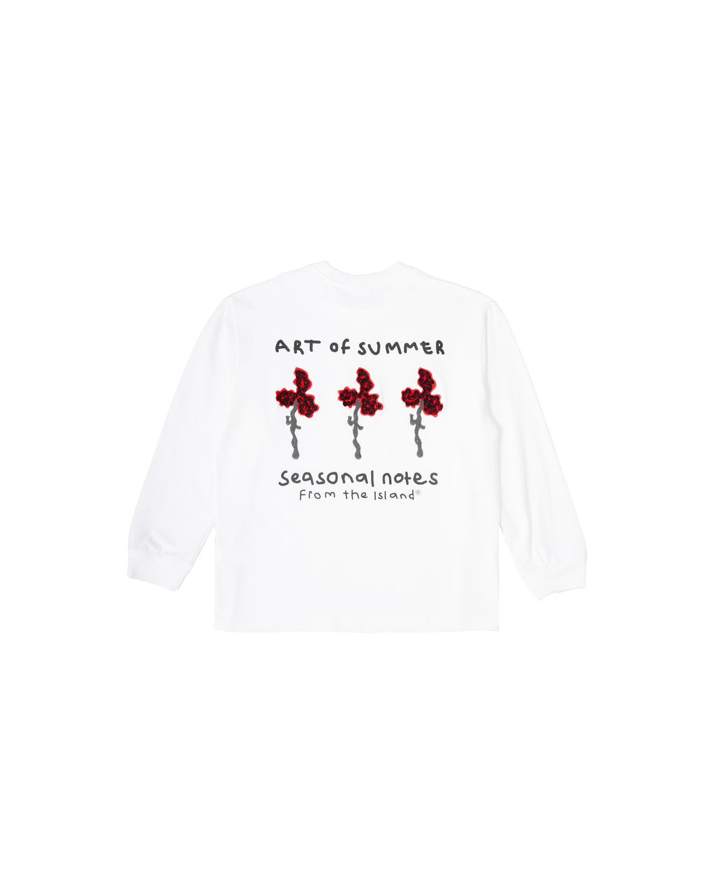 LONGSLEEVE ART OF SUMMER WHITE