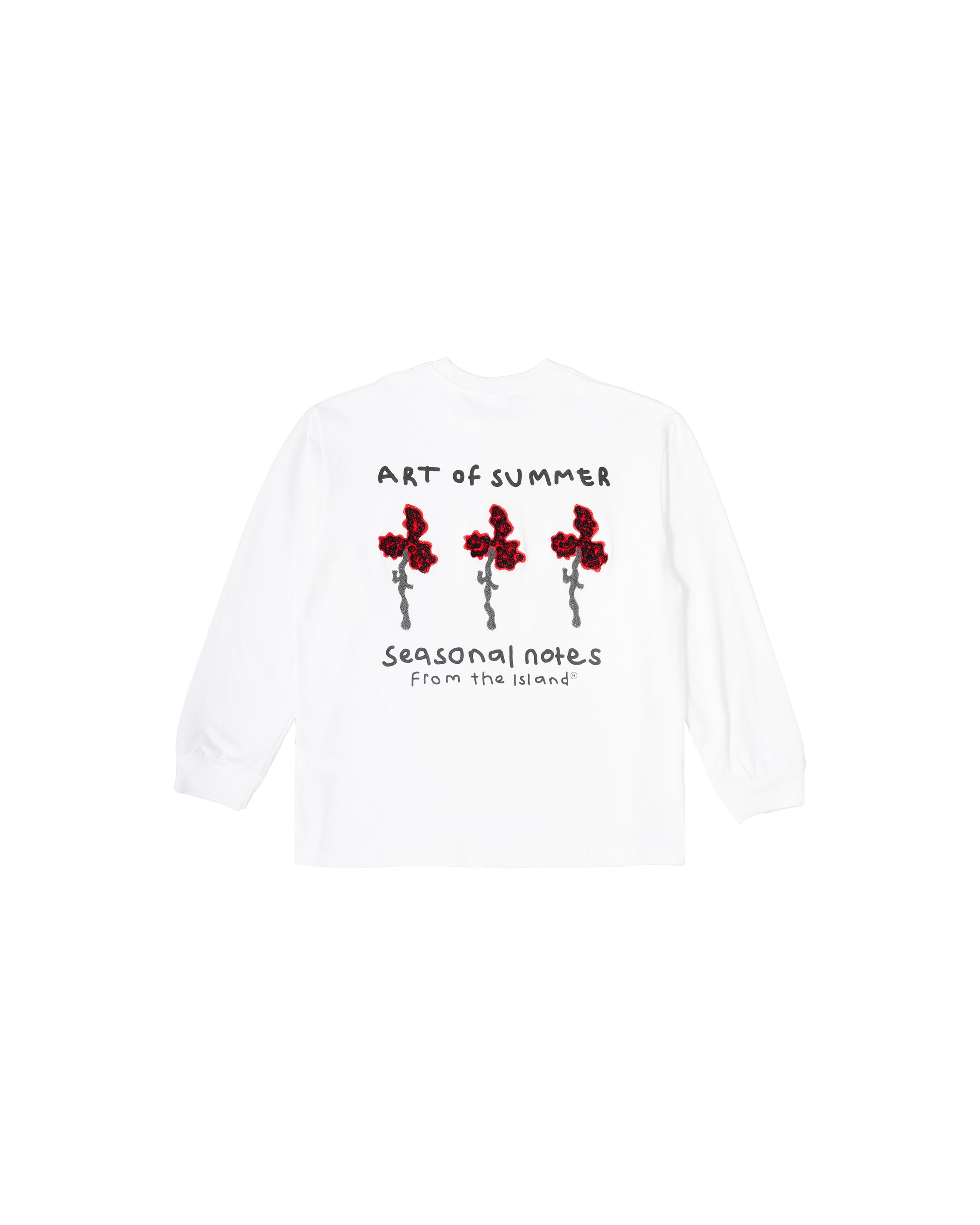 LONGSLEEVE ART OF SUMMER WHITE