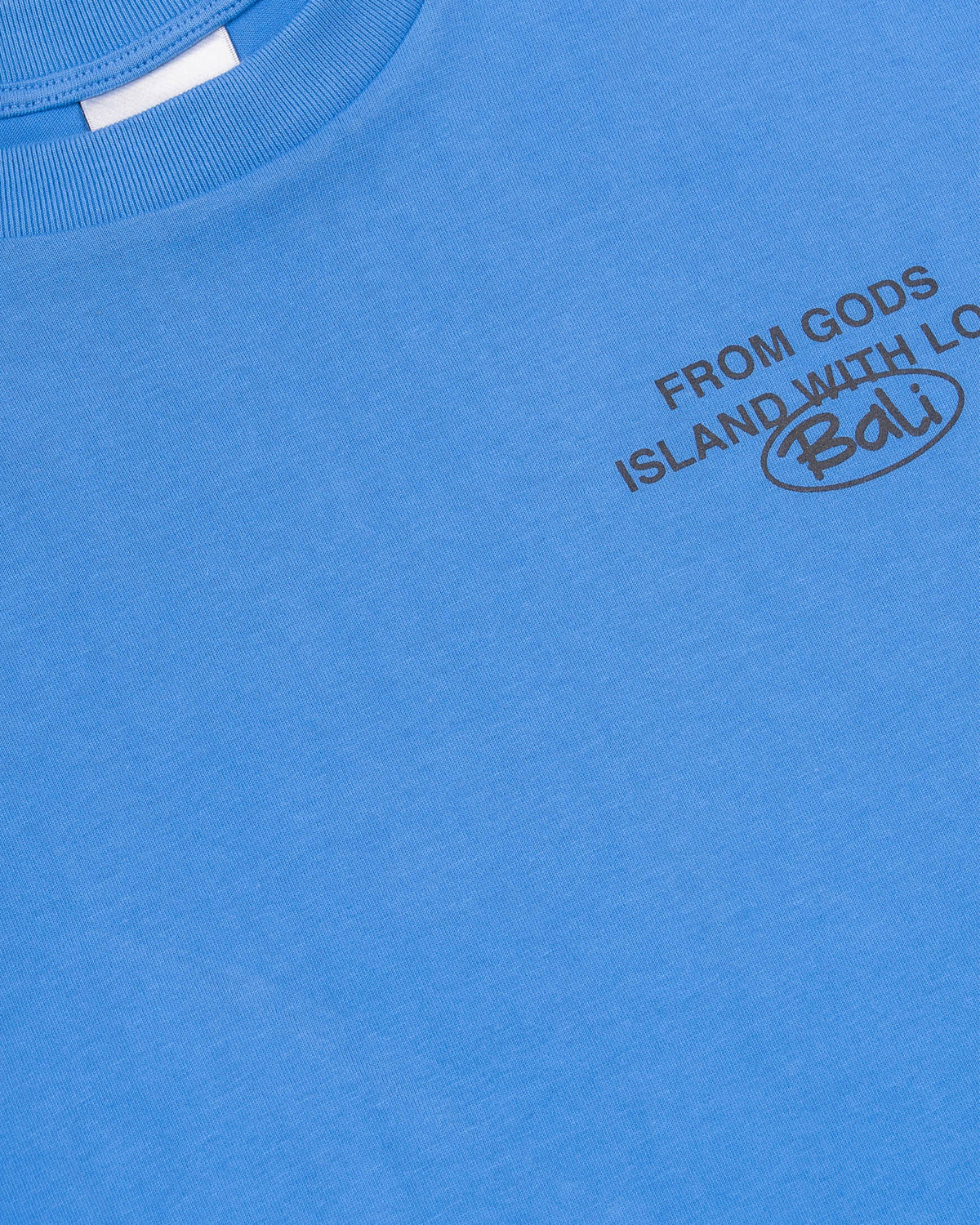 GODS ISLAND BLUE LONG TEE