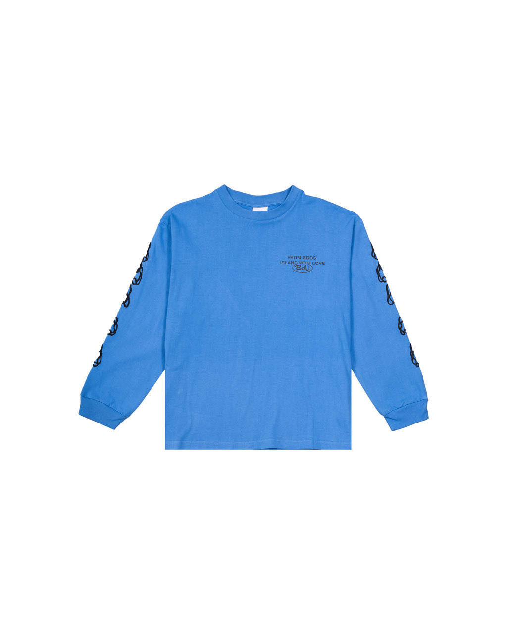 GODS ISLAND BLUE LONG TEE