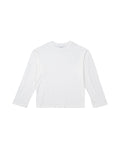 SLUB WHITE LONG TEE