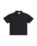 BASIC POLO SLUB BLACK