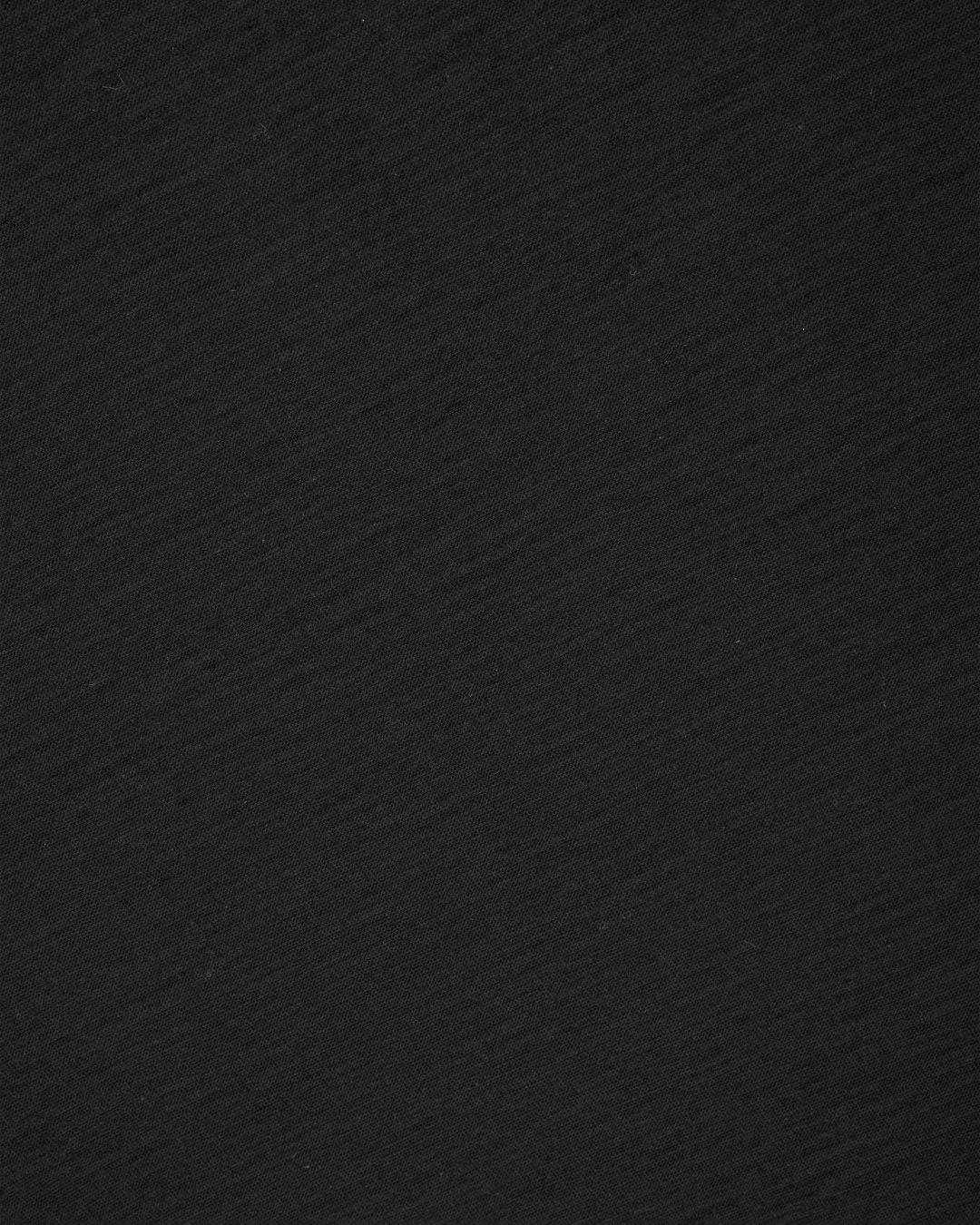 BASIC POLO SLUB BLACK