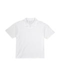 BASIC POLO SLUB WHITE