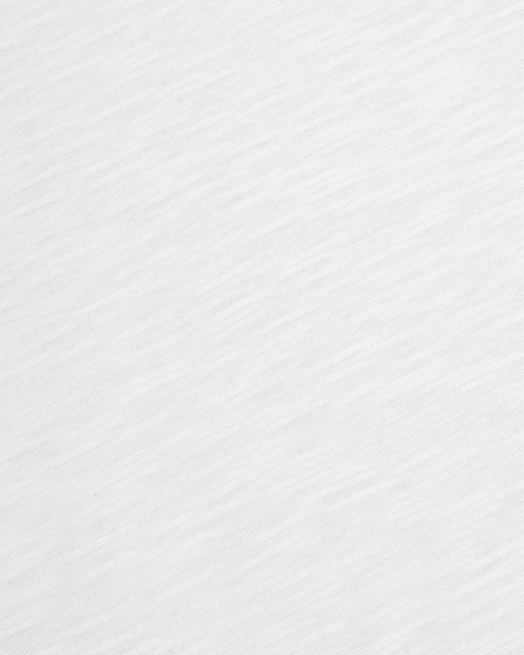 BASIC POLO SLUB WHITE