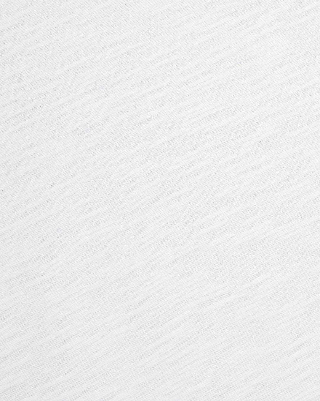 BASIC POLO SLUB WHITE