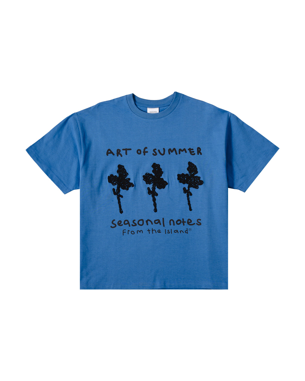 ART OF SUMMER TEES BLUE