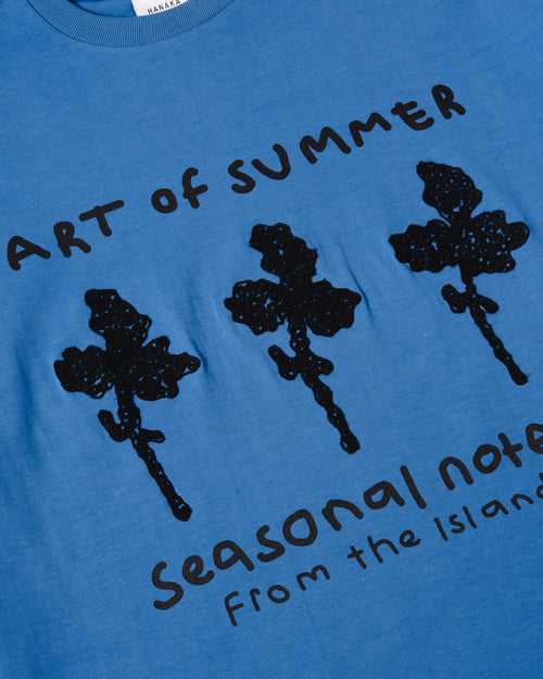 ART OF SUMMER TEES BLUE