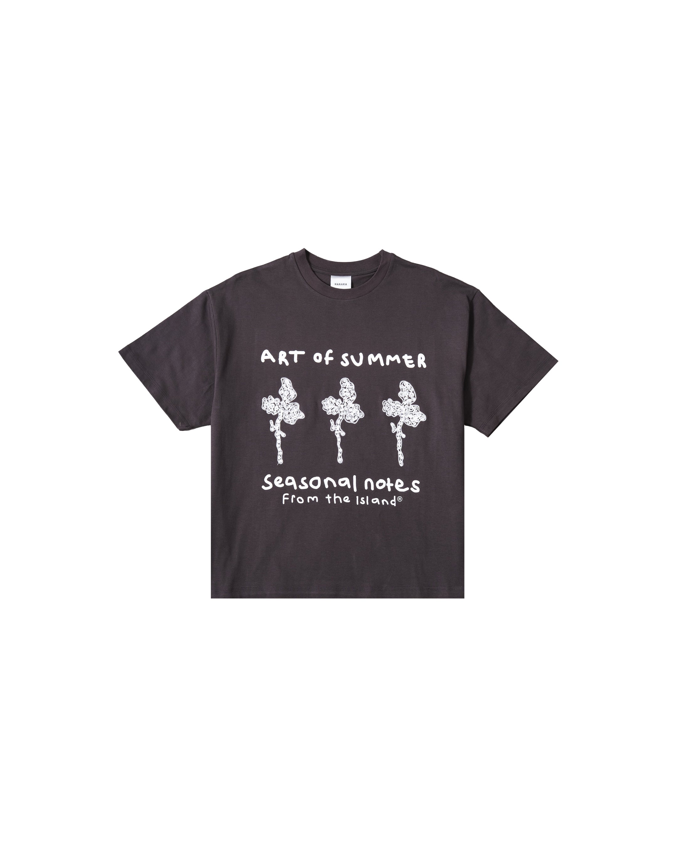 ART OF SUMMER TEES BROWN