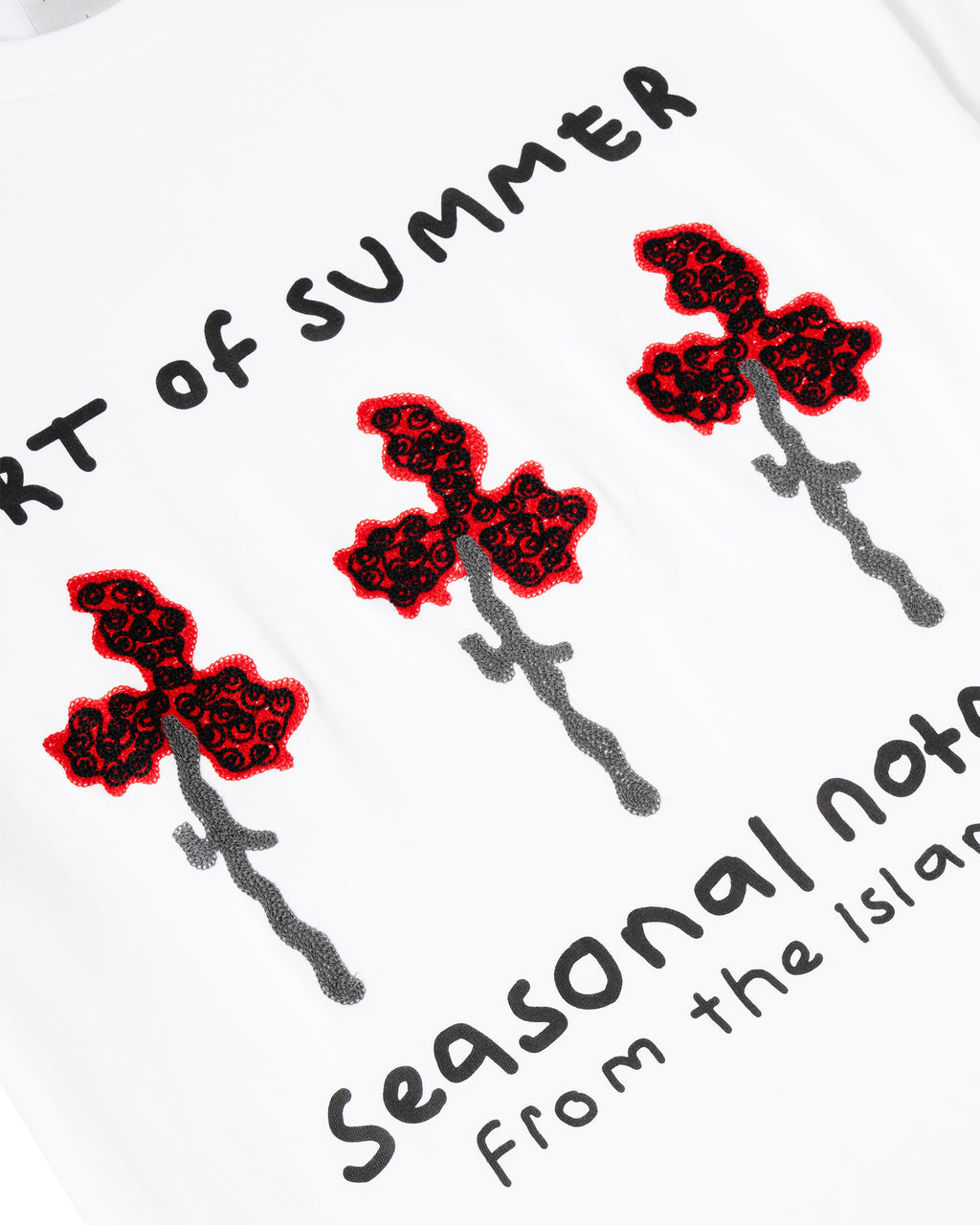 ART OF SUMMER TEES WHITE