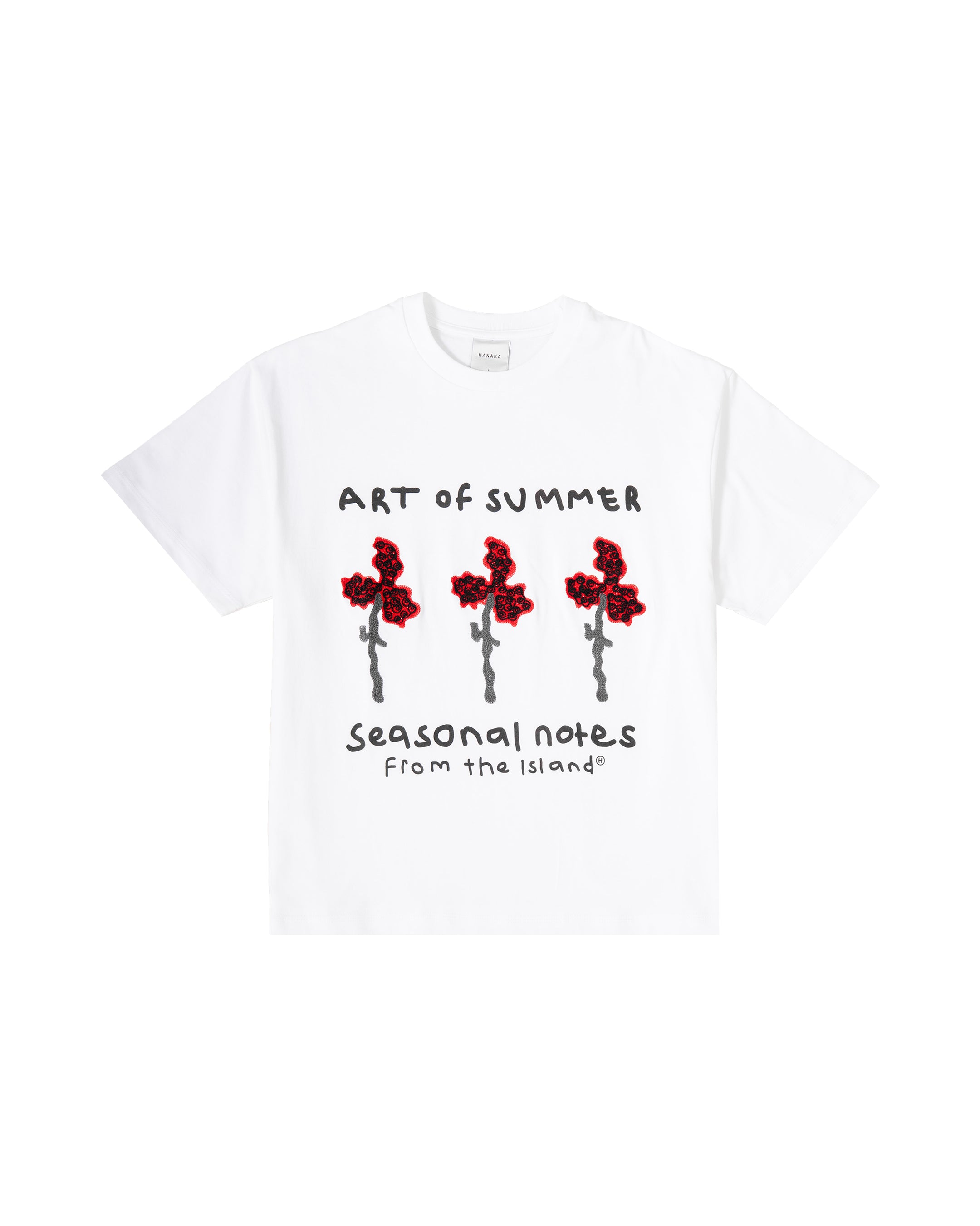 ART OF SUMMER TEES WHITE
