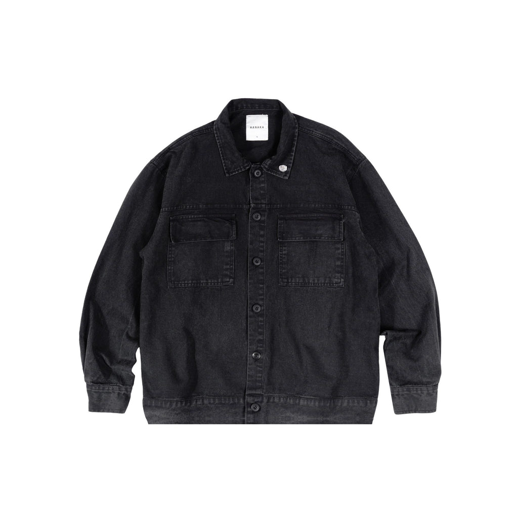 JACKET WASH BLACK
