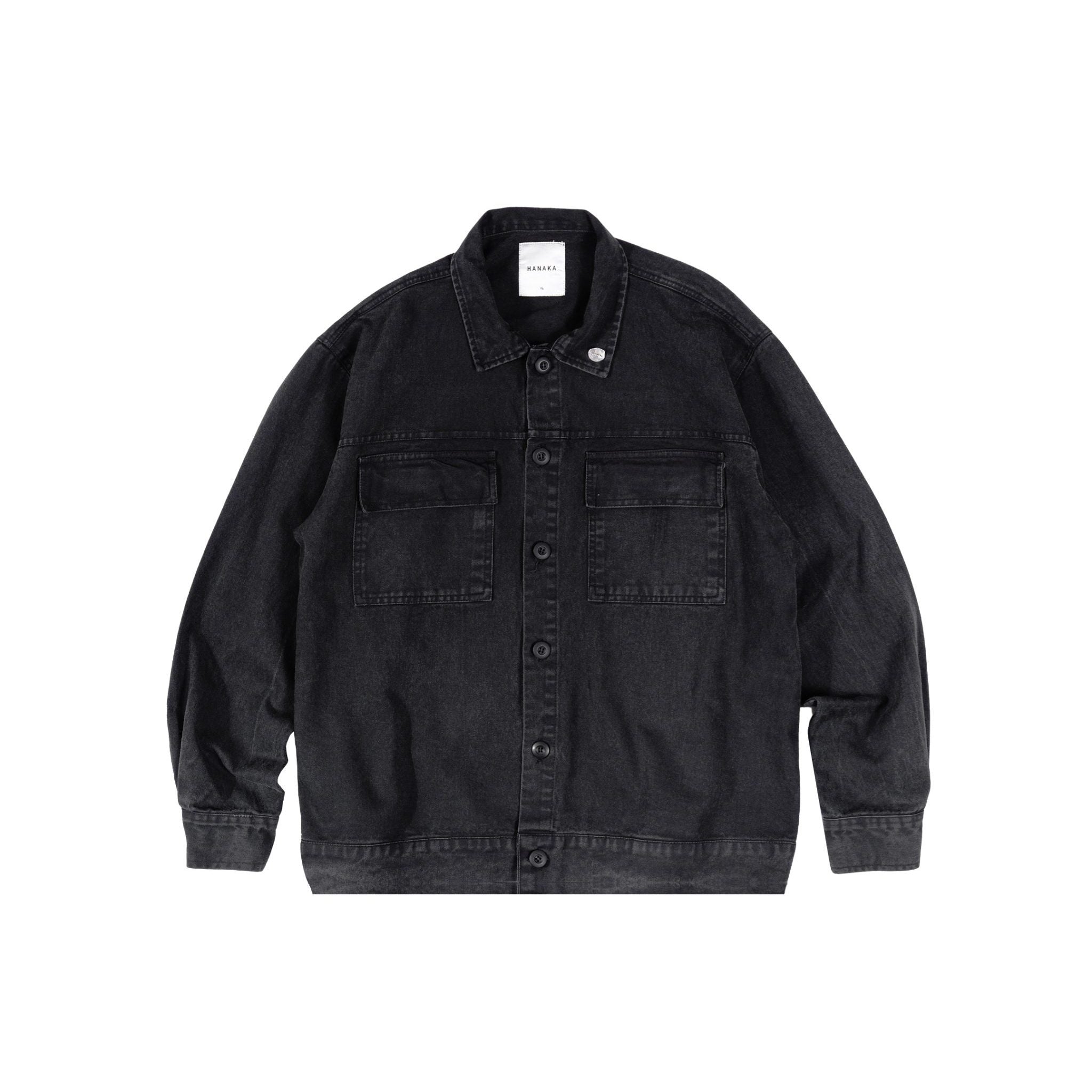 JACKET WASH BLACK
