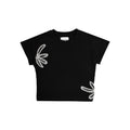 WOMEN SETA TOP BLACK