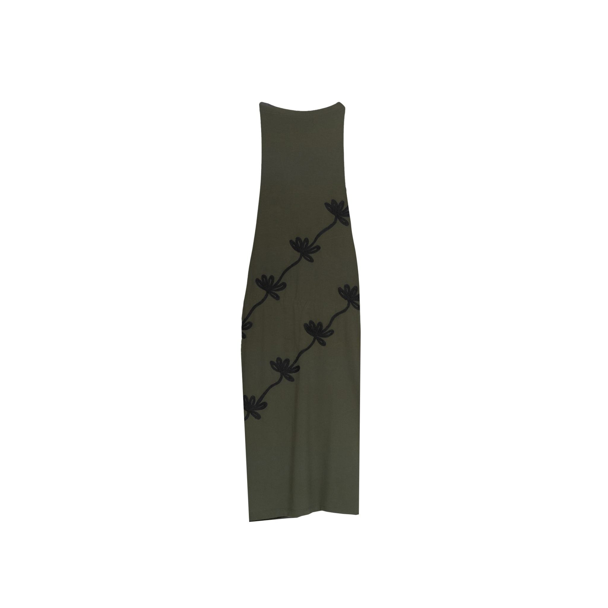 WOMEN BLUMA DRESS ARMY
