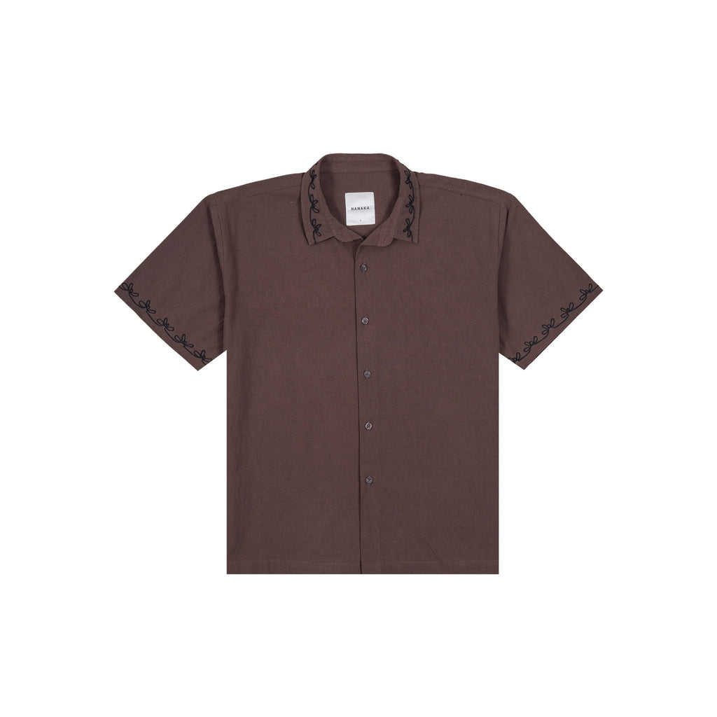 BORN FOR SUNNY DAYS BROWN SHIRT