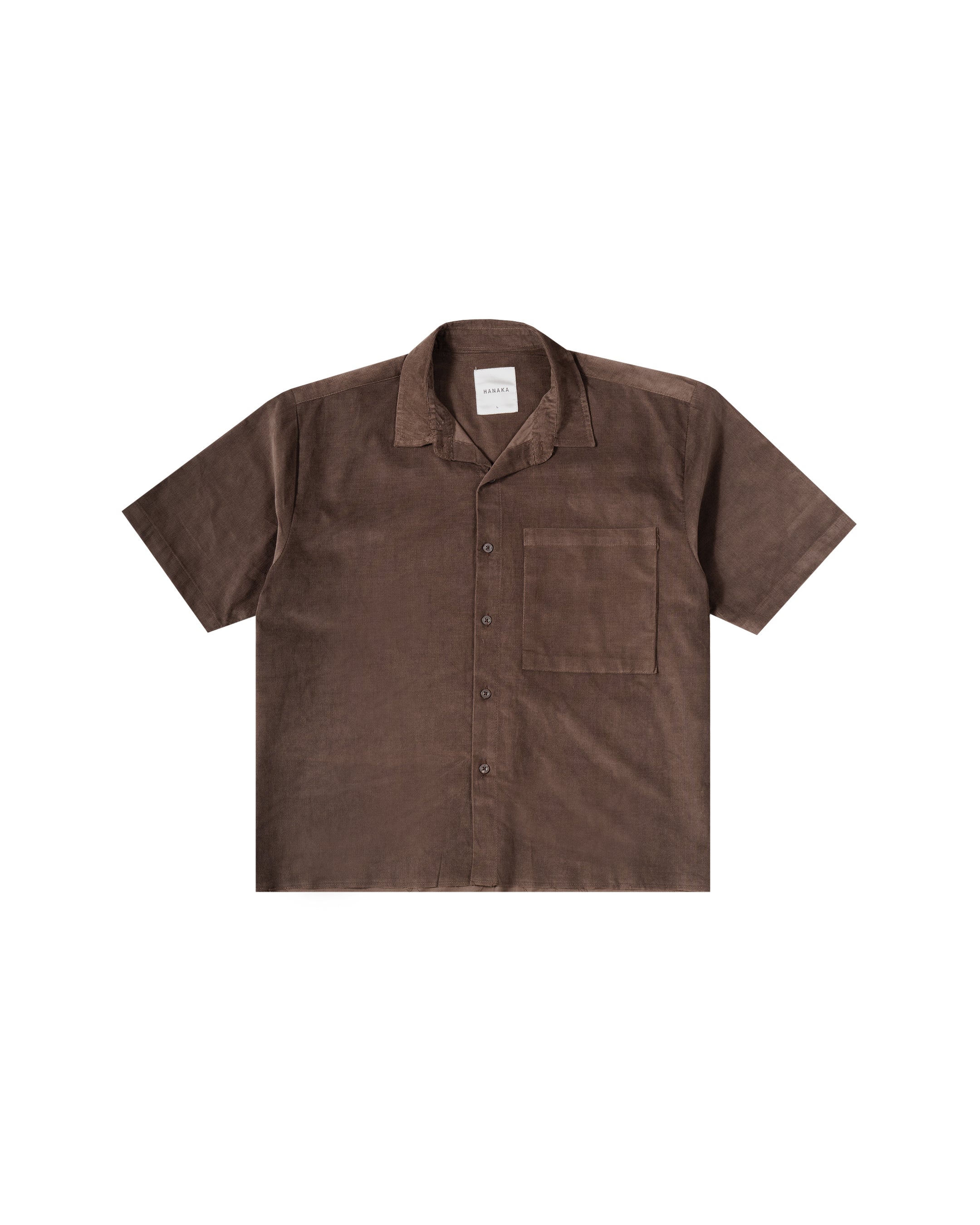 CORDUROY BROWN SHIRT