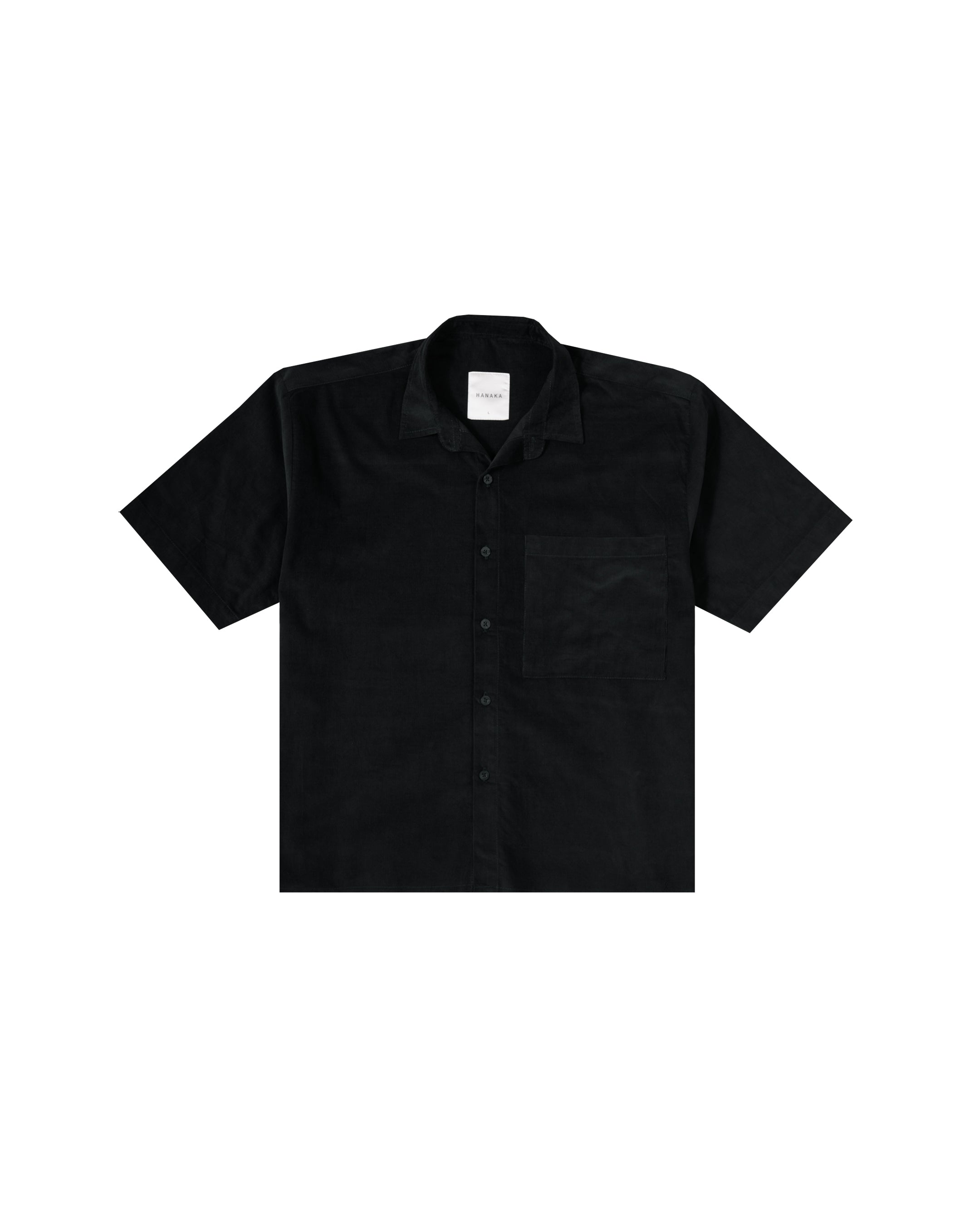 CORDUROY SHIRT BLACK