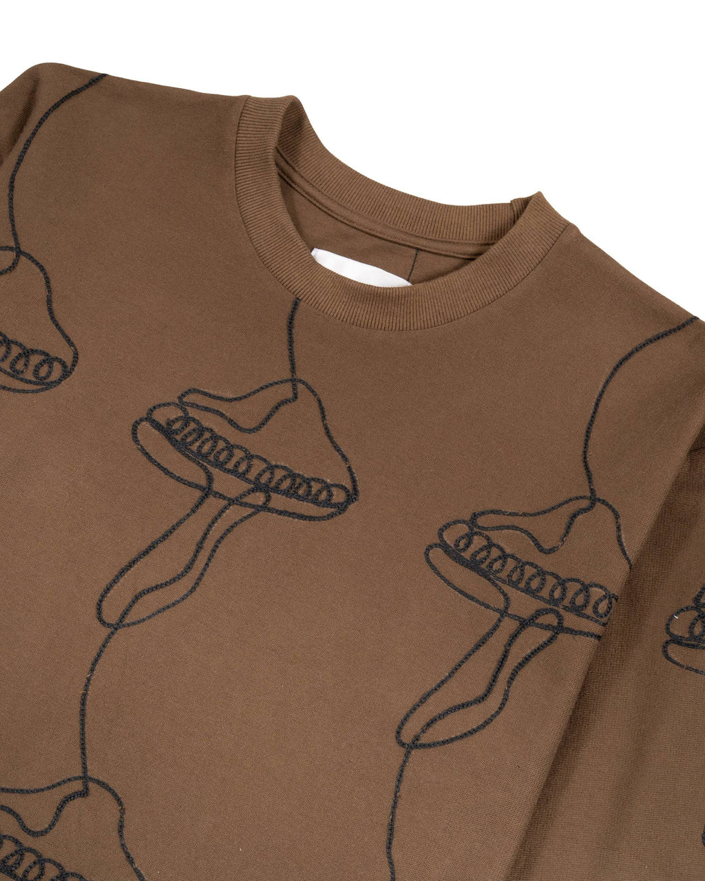 CREWNECK FUNGI BROWN