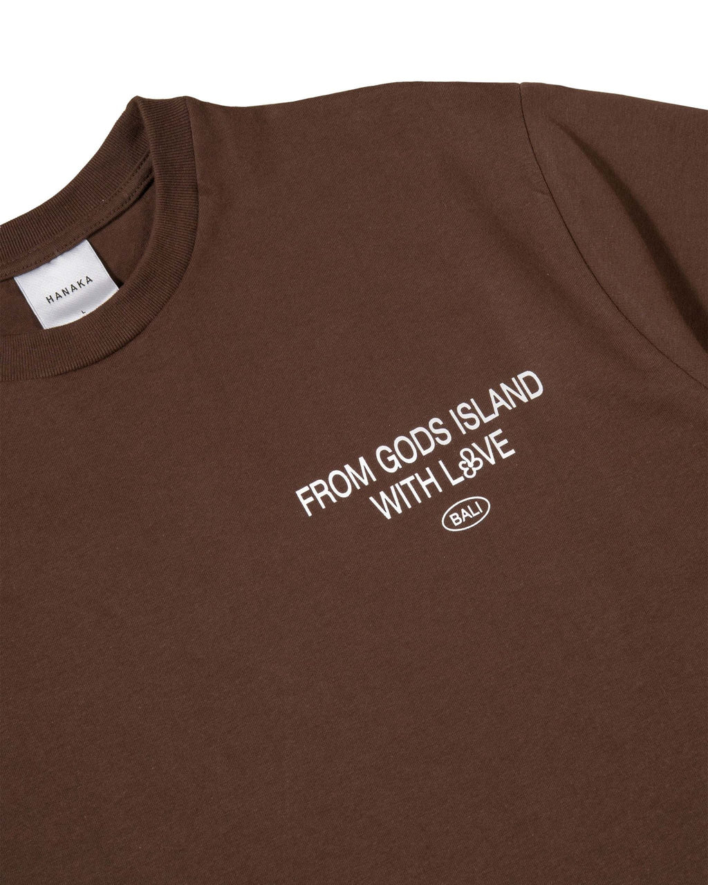 GODS ISLAND BALI BROWN TEES