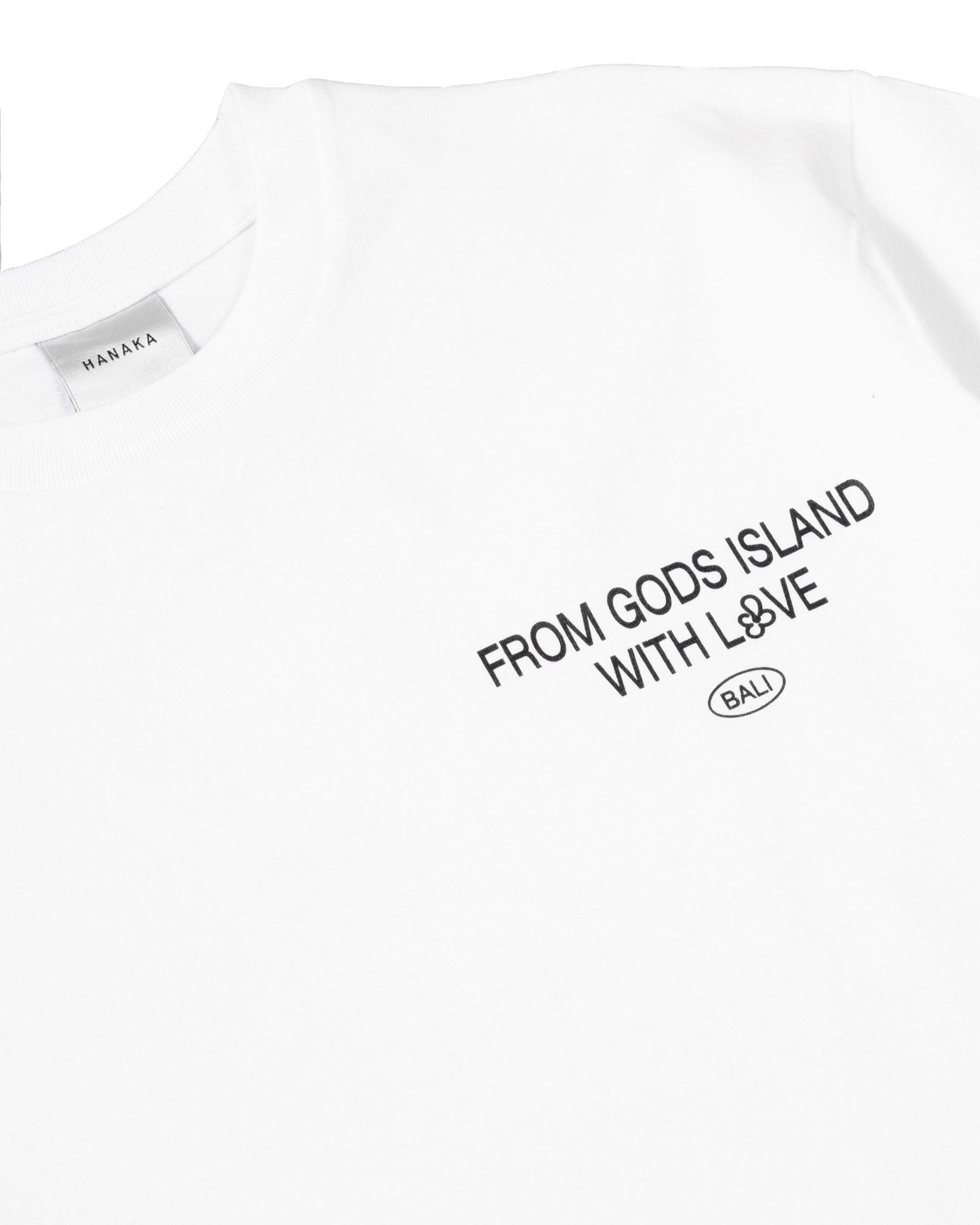 GODS ISLAND BALI WHITE TEES