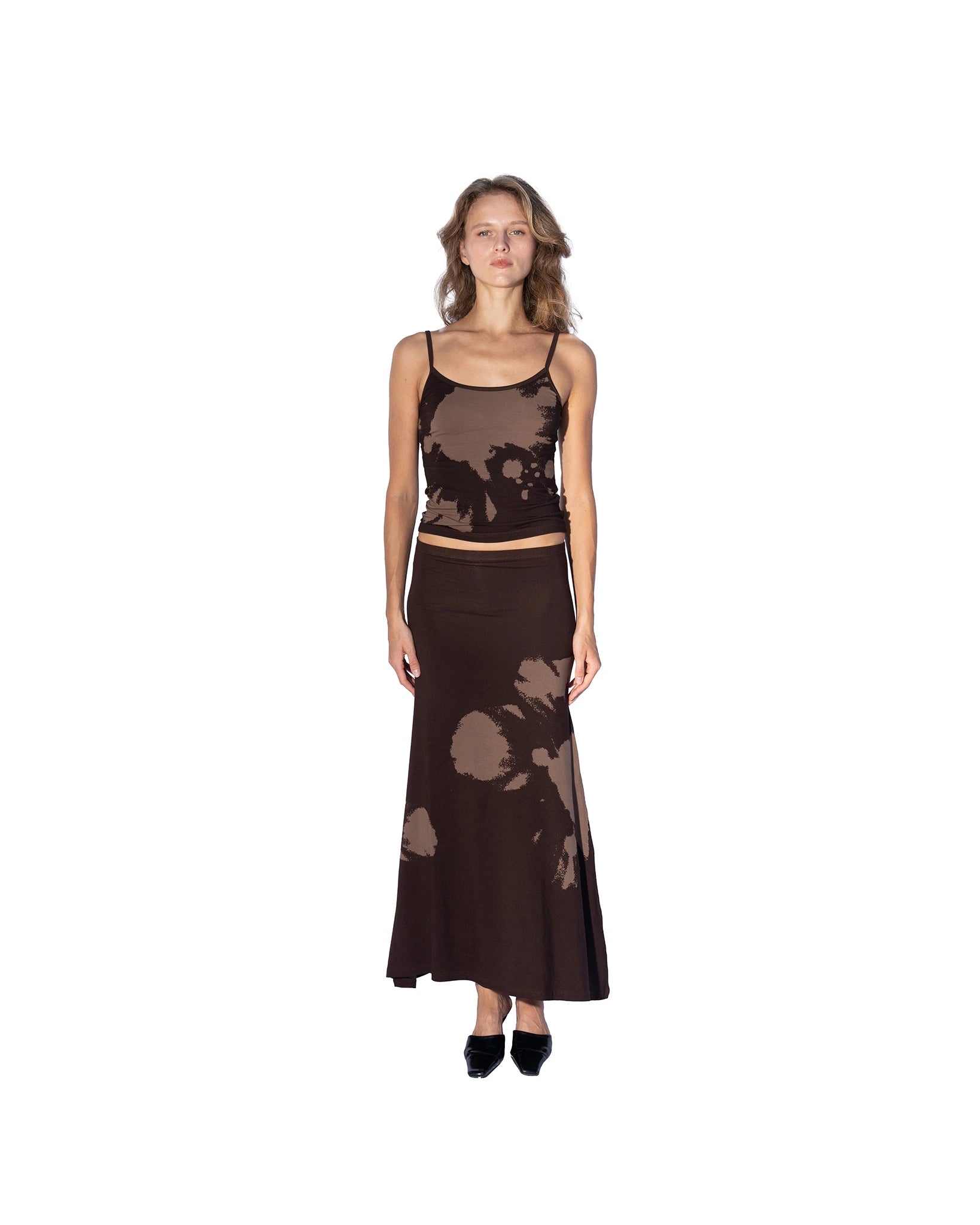 WOMEN MONA SKIRT BROWN