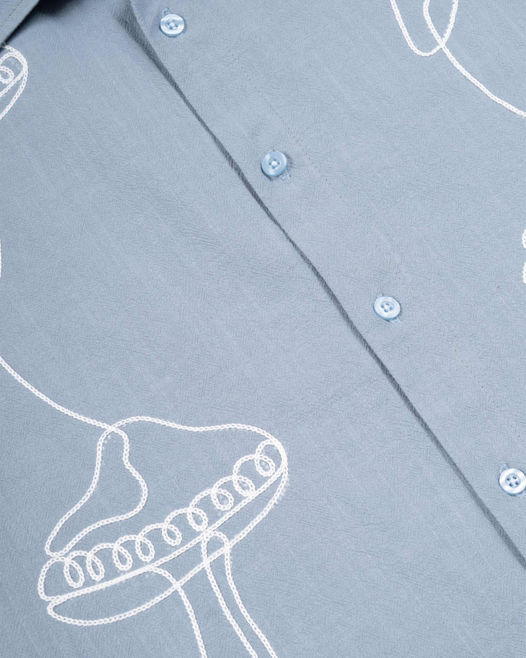 FUNGI BLUE SHIRT