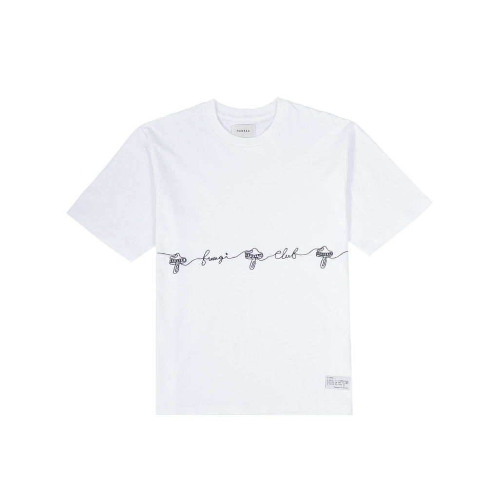 FUNGI WHITE TEES