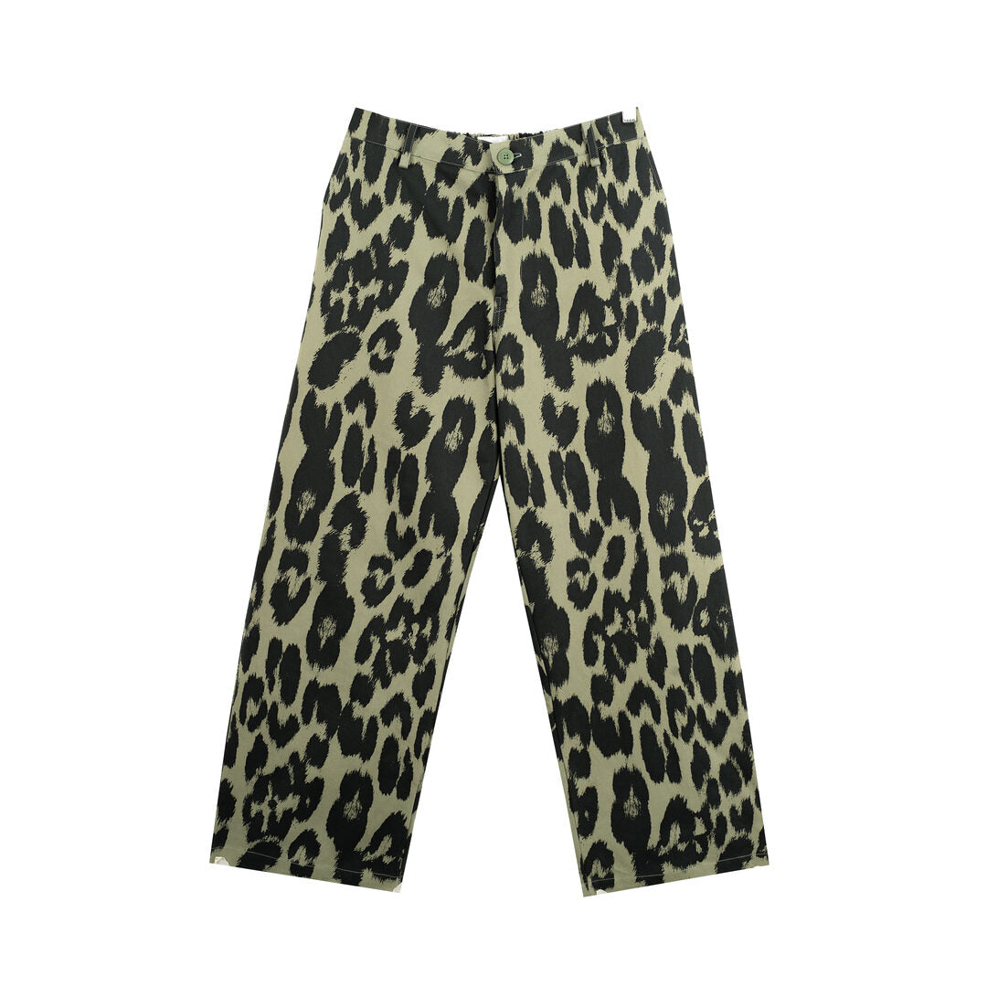 LEOPARD ARMY PANTS