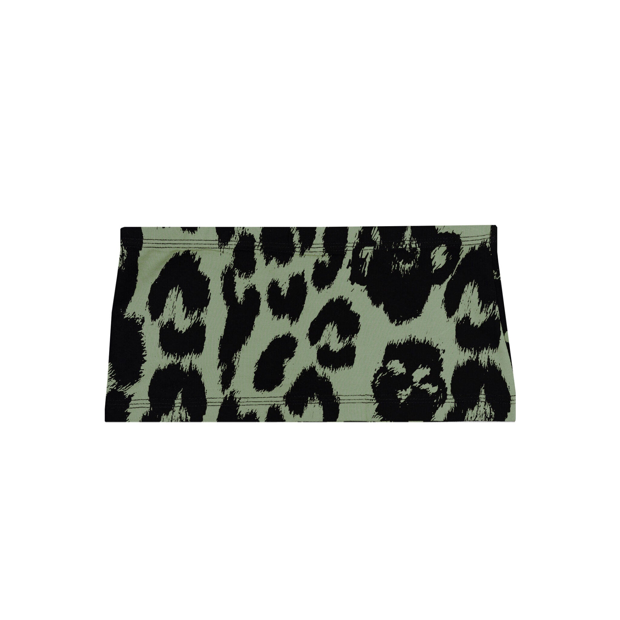 WOMEN LEOPARD TOP ARMY