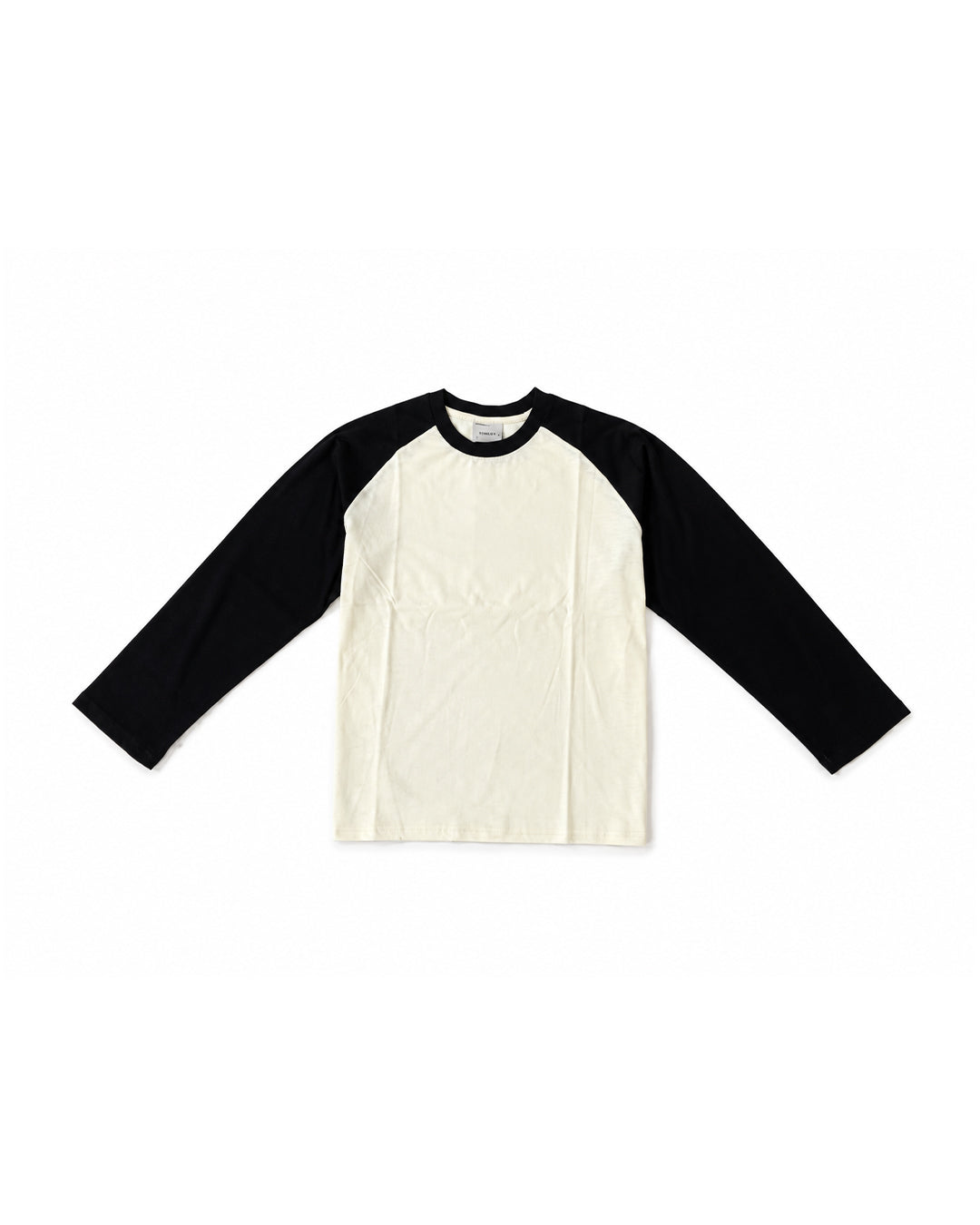 RAGLAN BLACK WHITE LONG TEES