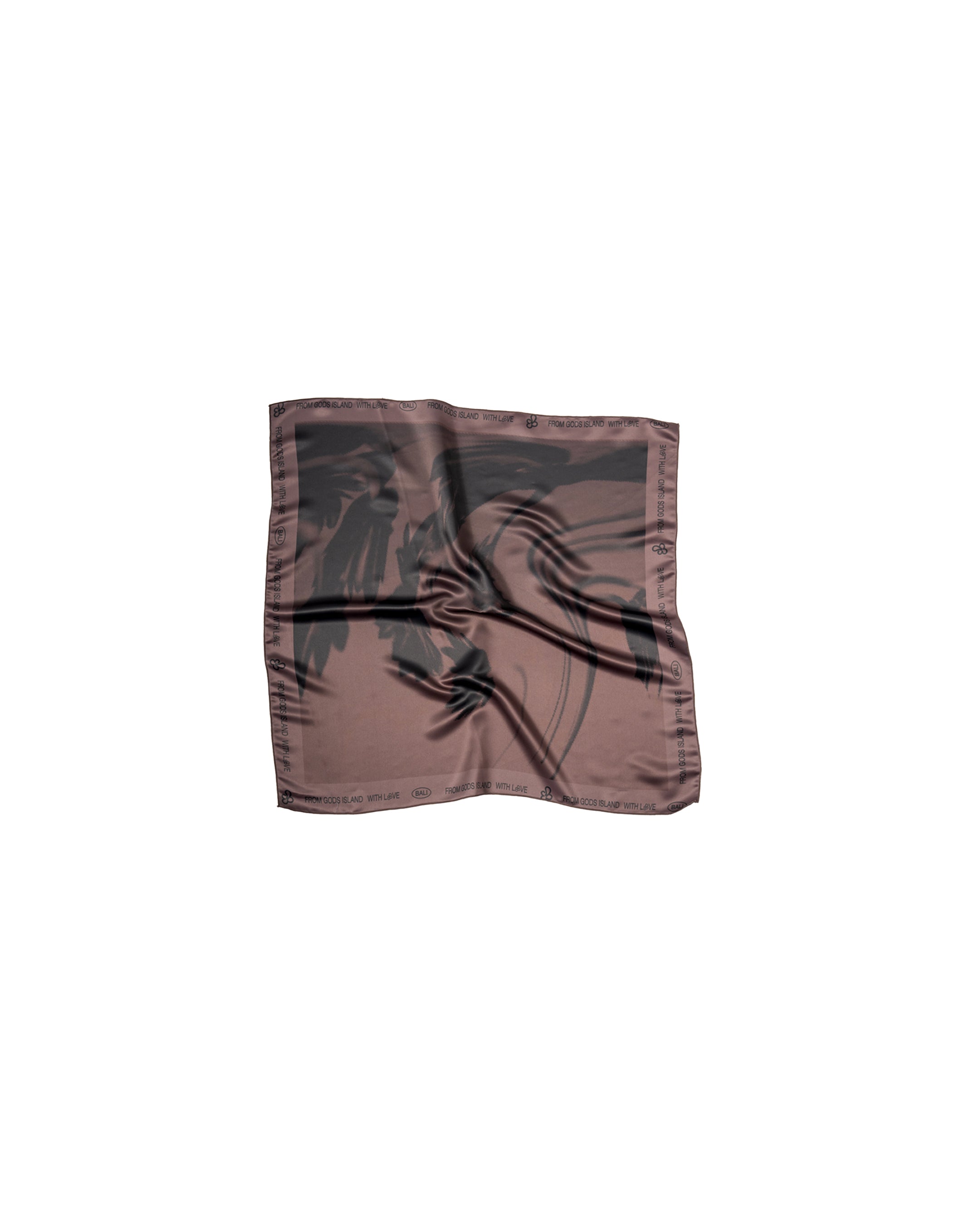 SCARF GODS ISLAND BROWN