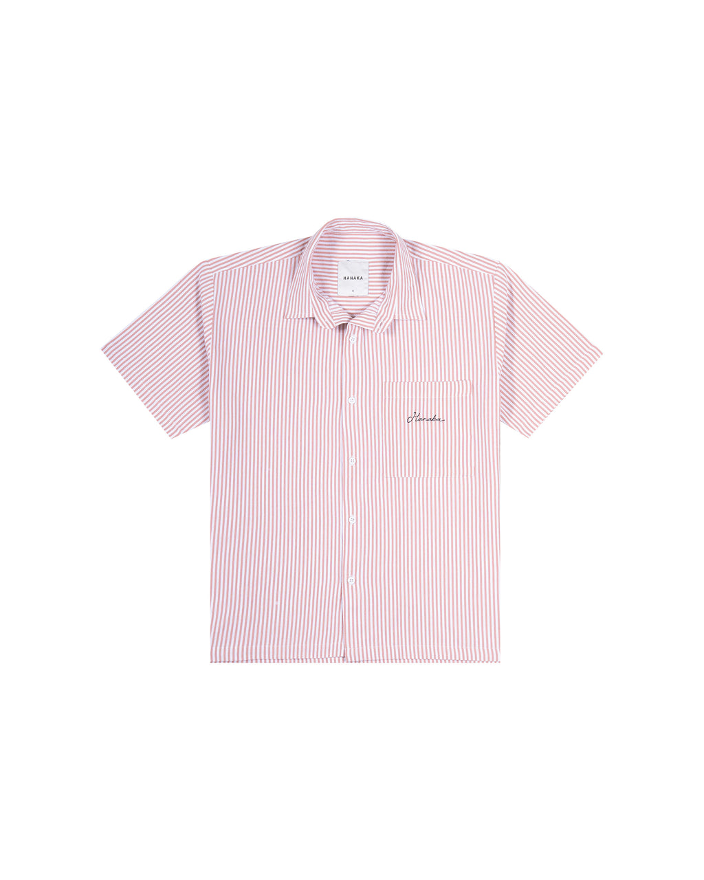 STRIPE HANAKA RED SHIRT