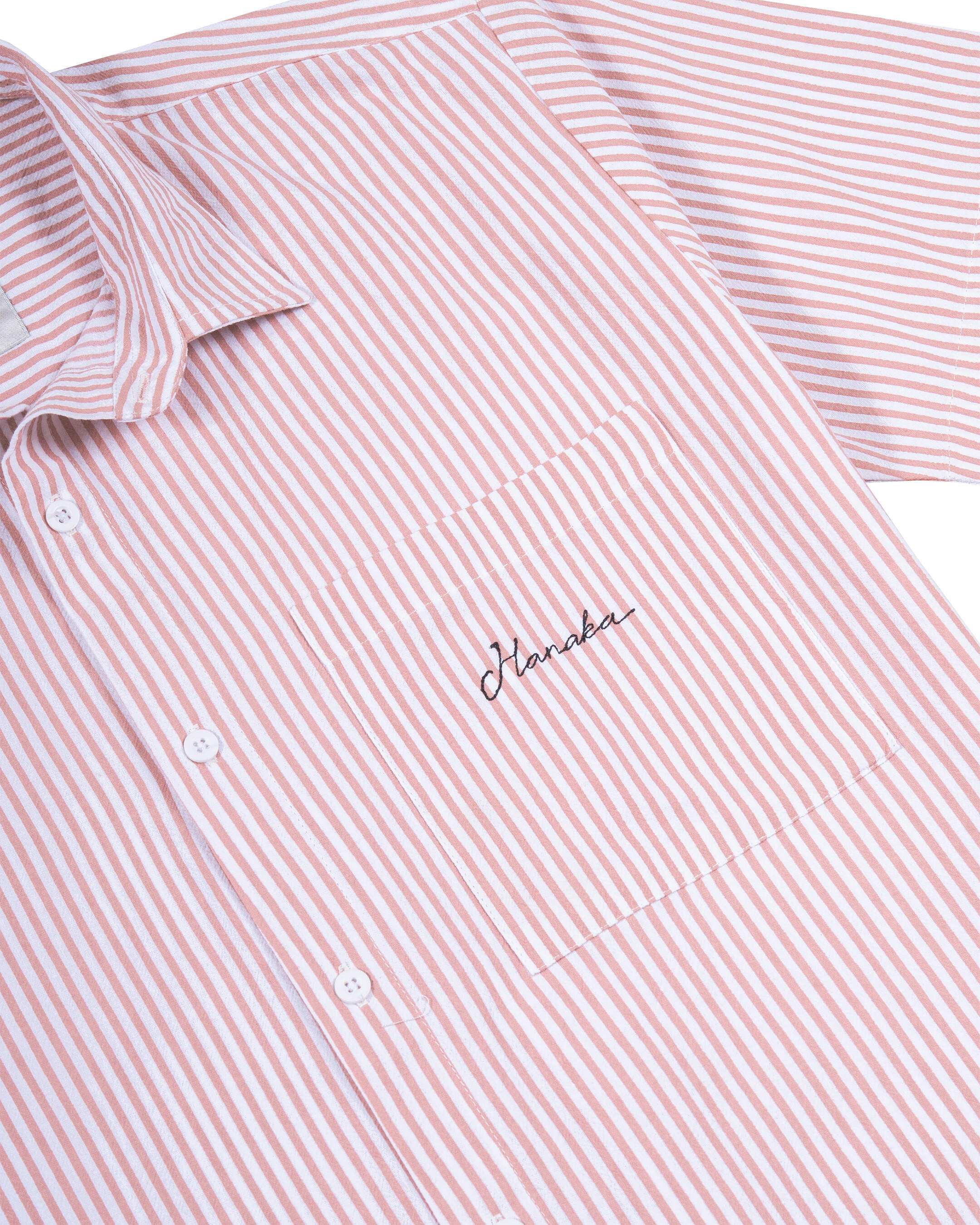 STRIPE HANAKA RED SHIRT