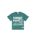 SUNSET POST GREEN TEES