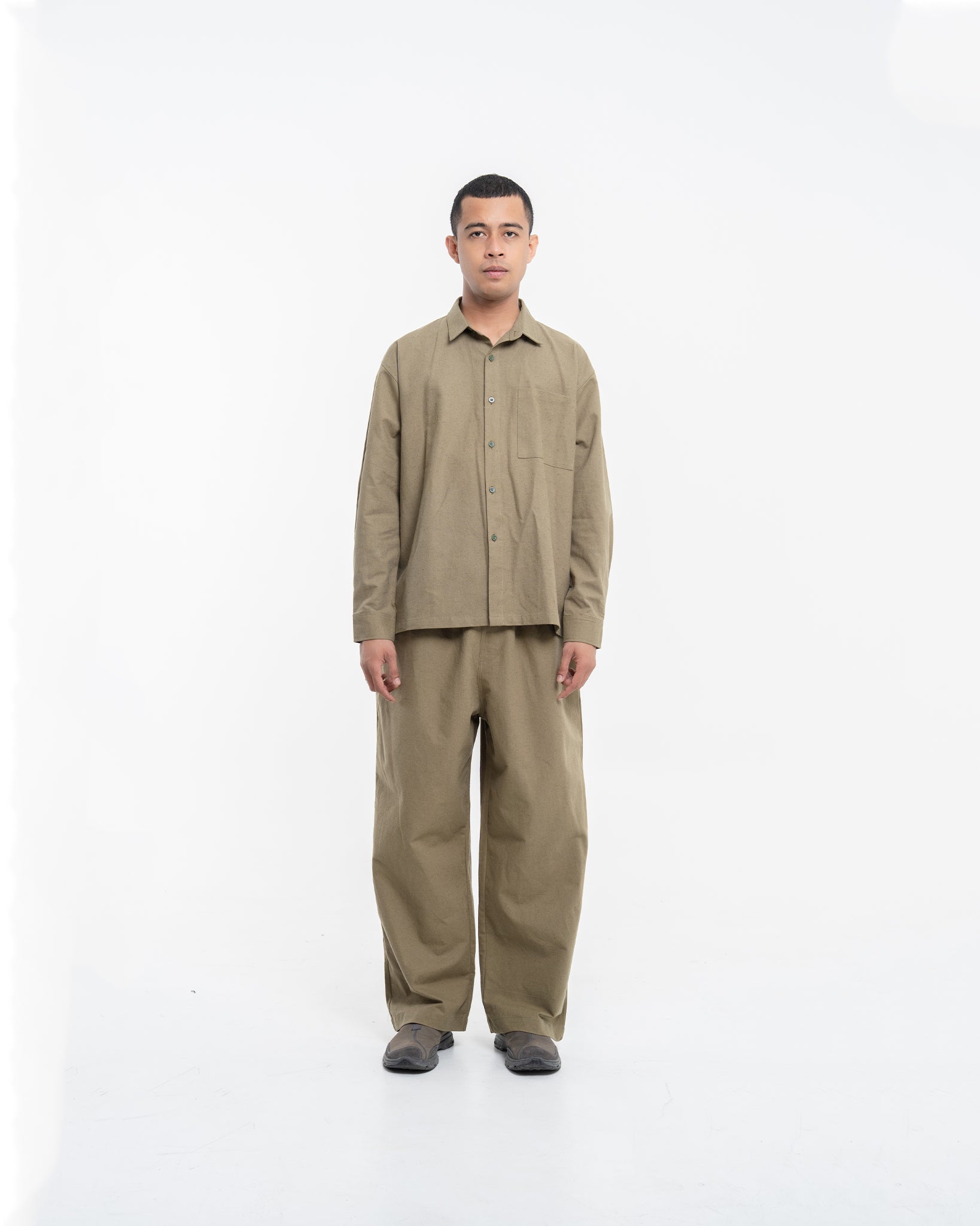 KAYO LONG SHIRT OLIVE