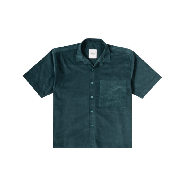 CORDUROY SHIRT DARK GREEN