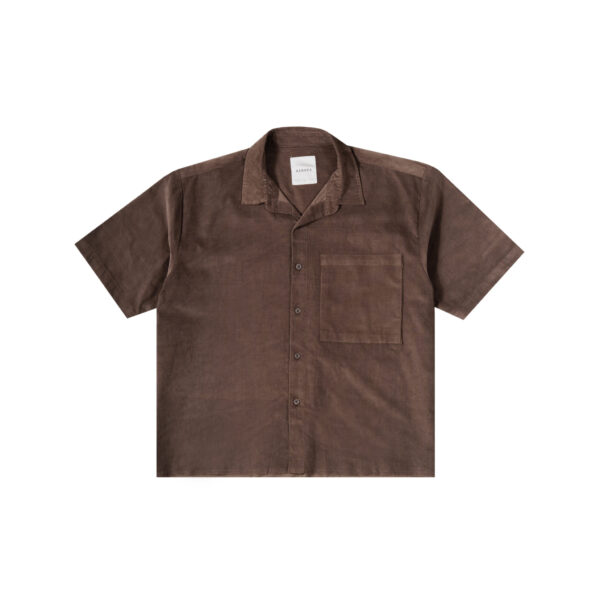 CORDUROY SHIRT BROWN