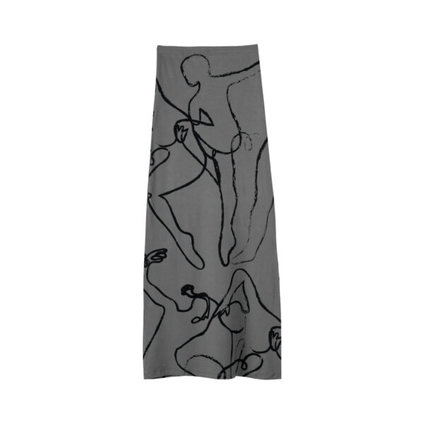 EROLA SKIRT GREY