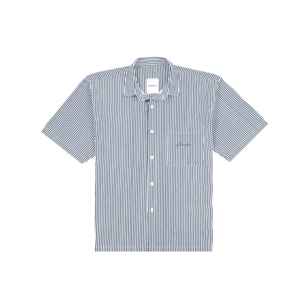 STRIPE HANAKA NAVY SHIRT