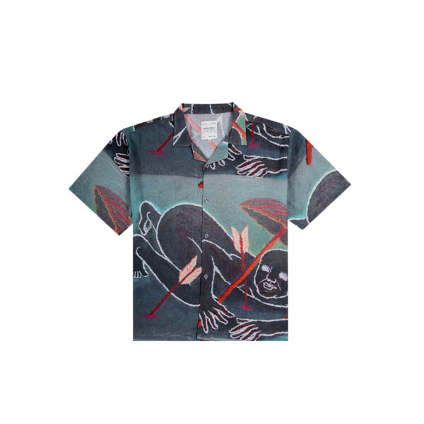 SELF DEFENCE GREEN SHIRT