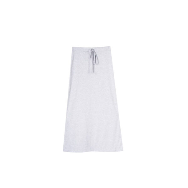 WOMEN ROPU SKIRT MISTY