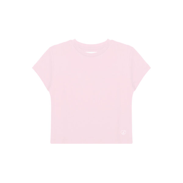 WOMEN PINK BABY TEE