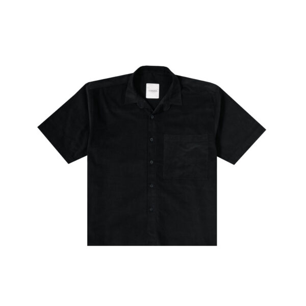 CORDUROY BLACK SHIRT