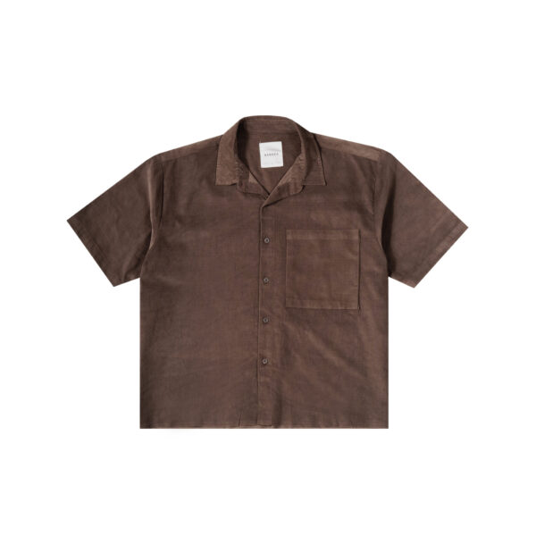 CORDUROY BROWN SHIRT